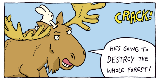 Laser Moose is Concerned