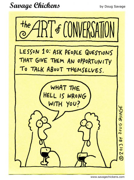 Art of Conversation, Lesson 10, revisited