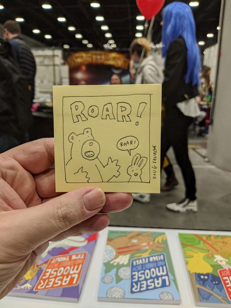 Drawing at Fan Expo