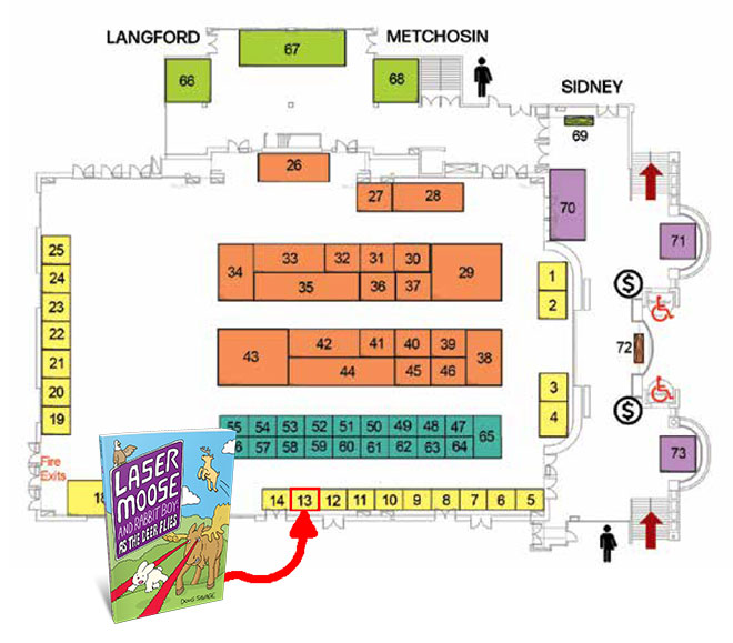 Map of Capital City Comic Con