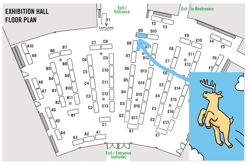 Map of VanCAF 2023