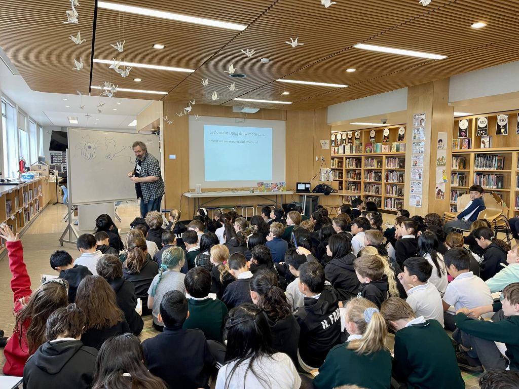 Doug at West Point Grey Academy