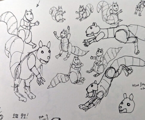 Creating Mechasquirrel